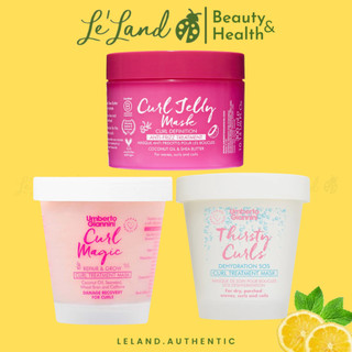 Mặt nạ dưỡng ẩm sâu cho tóc xoăn Umberto Giannini Thirsty Curls Dehydration SOS Curl Treatment Mask