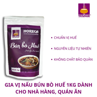 Gia vị hoàn chỉnh nấu BÚN BÒ Huế 1KG  YESHUE - GIA VỊ siêu TIỆN DỤNG và TIẾT KIỆM