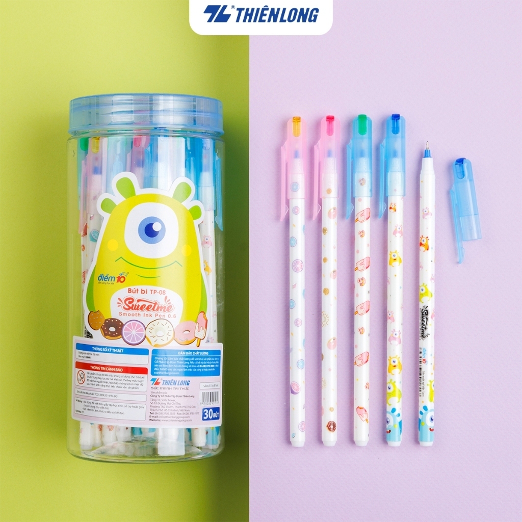 Combo Bút Đùn điểm 10 TP-08