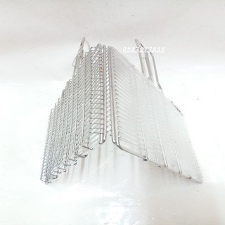 Vĩ kẹp inox dày 2ly nướng hải sản,chân gà...