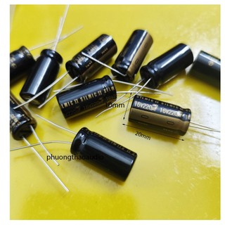 Tụ elna silmic ii 220uf 16v, tụ phân cực elna 220uf 16v