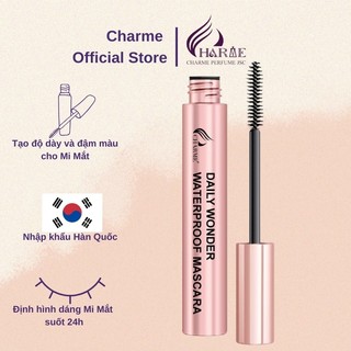Masscara dài cong định hình mi mắt Charme Daily Wonder Waterproof