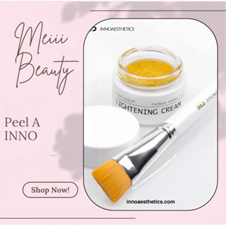 (chiết 1g dùng 1 lần) Kem peel Vitamin A 5% Inno LIGHTENING Tái Tạo Đều Màu Da Giảm Thâm Mụn