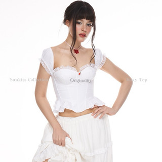 ORIGINALITY - ÁO KIỂU CROTOP CÓ MÚT NGỰC - ROXY CROSET