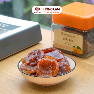 Ô mai quất dẻo hồng lam - vị chua ngọt thơm - túi zip 100g