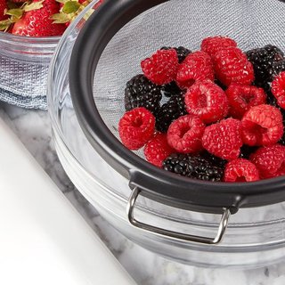 KitchenAid - Rây Bột Lưới Inox - Màu đen