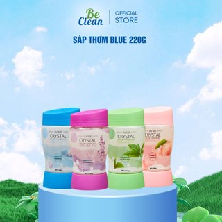 Sáp Thơm Crystal Hàn Quốc - Cốc 220G 4 Mùi Nhẹ Dịu - Sáp Thơm Nhà Tắm và Phòng Ngủ Có Đèn Led