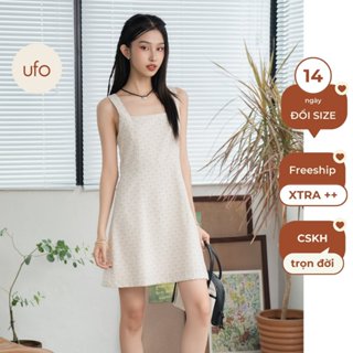 Váy liền linen hoa nhí 2 lớp - Floral Dress - ufo.thebasic