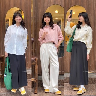 Sơ mi cotton thêu nơ freesize ✔️ Cotton 100%✔️ Hỗ trợ đổi size nếu không vừa[#034]