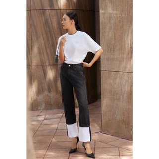 Quần jeans gập lai BASIC FENG JEANS