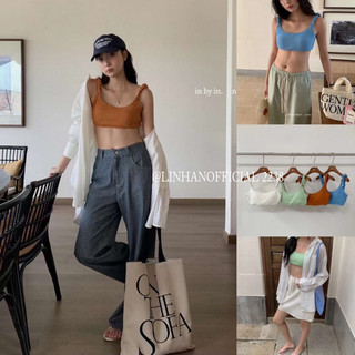 /𝙇𝙞𝙣𝙝𝙖𝙣𝙤𝙛𝙛𝙞𝙘𝙞𝙖𝙡/ áo bra kèm mút stylekorean inbyin 2238🇰🇷