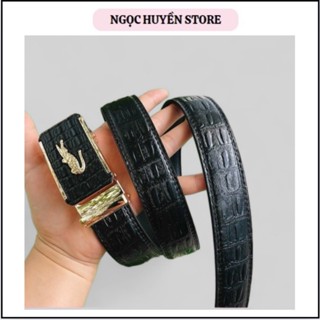 ⚡Fullbox⚡Thắt lưng da nam vân cá sấu sang trọng và đẳng cấp cho phái mạnh, hàng cao cấp siêu bền đẹp