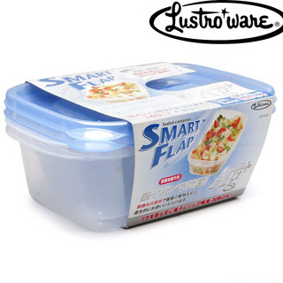 Bộ 2 hộp thực phẩm lustroware nhật bản 940ml / 1 hộp a-042lb nhựa pp dùng lò vi sóng, tủ đông