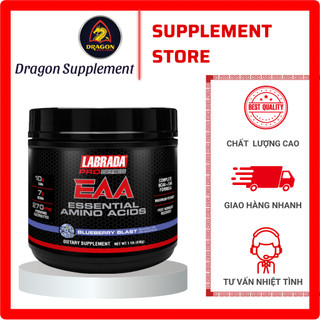 Eaa labrada pro series bổ sung 10g eaa, 7g bcaa, 270mg điện giải | hỗ trợ phục hồi & xây dựng cơ bắp