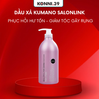 Dầu xả phục hồi hư tổn tóc Kumano Salonlink Extra 1000ml phục hồi giảm tóc gãy rụng cho nữ - Konnichiwa