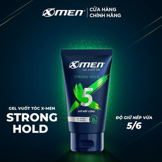 Gel vuốt tóc tạo nếp cứng cực nhanh X-Men Strong Hold 150g