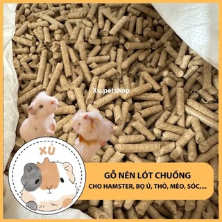Gỗ nén lót chuồng cho thú cưng: thỏ, bọ ú, sóc bay, hamster,…