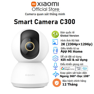 Camera quan sát xiaomi smart c300 2k bhr6540gl - hàng chính hãng