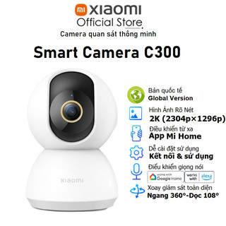 Camera quan sát Xiaomi Smart C300 2K(2304×1296p) BHR6540GL - Bảo hành 12 tháng chính hãng