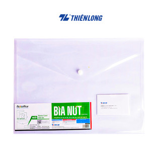 Combo 5 bìa nút  Flexoffice Thiên Long FO-CBF04 , hình ngẫu nhiên, không chọn hình