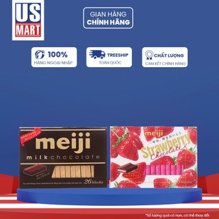 Socola meiji 120g vị sữa/dâu