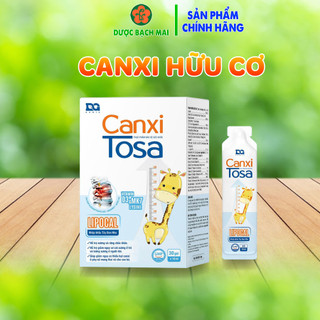 Canxi cho bé Tosa Canxi hữu cơ có Vitamin D3 K2 MK7 Kẽm ZinC sinh học giúp trẻ Tăng chiều cao