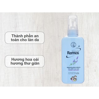 Xịt chống muỗi Mentholatum Remos 70ml