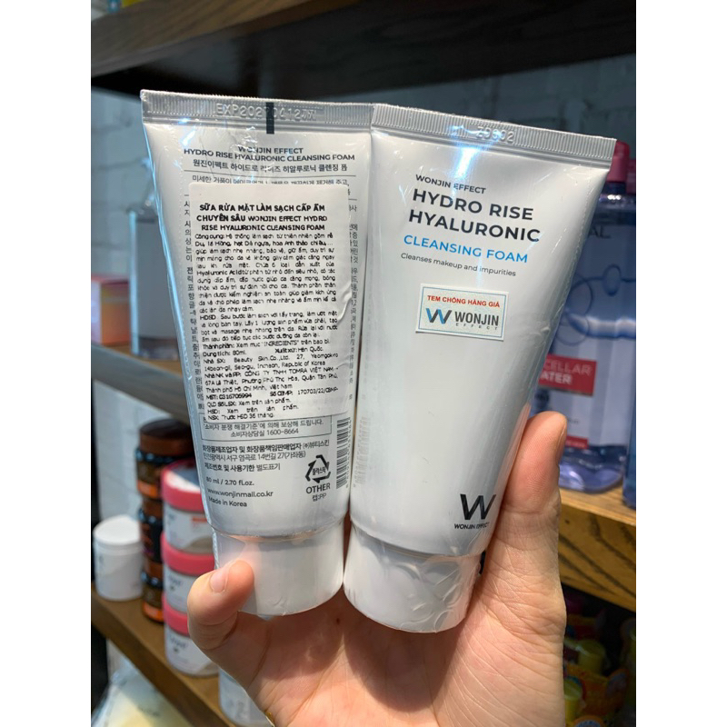 sữa rửa mặt wonjin 80ml
