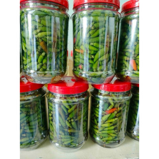 500gram ớt xiêm ngâm giấm chua ngọt từ giấm nuôi ớt đảo Lý Sơn