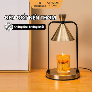  Đèn Nến Thơm Phòng Để Bàn Decor Đèn Đốt Nến Thơm Phòng Khách Phòng Ngủ Tinh Dầu - Automatik 