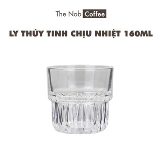 Ly thủy tinh chịu nhiệt sọc 2 tầng 160ml