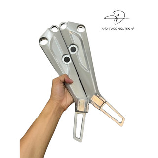 Bas gác chân nhôm gắn cho xe wave thái