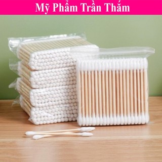 Gói bông tăm que gỗ hàng cao cấp