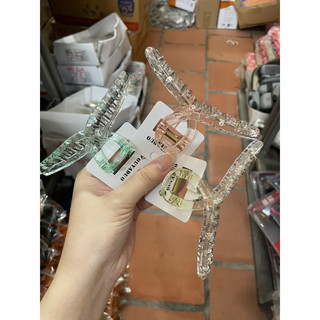 Kẹp Tóc Nữ Màu Trong Siêu Đẹp - [Loại 1] Nhựa Cao Cấp