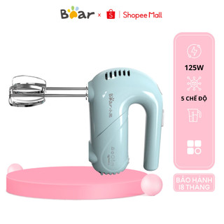 Máy Đánh Trứng Kem Cầm Tay Mini Bear DDQ-A01Z7,Công Suất 125W, 5 Chế Độ Đánh, Chính Hãng,BH 18 Tháng