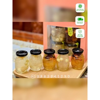 Hũ thủy tinh / Lọ thủy tinh đựng mật ong có chứa dung tích 100ml
