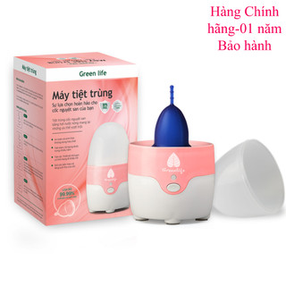 [Hỏa Tốc HN] Máy tiệt trùng cốc nguyệt san Green Life Chính hãng nhỏ gọn, tiện lợi, an toàn Bảo hành 01 năm