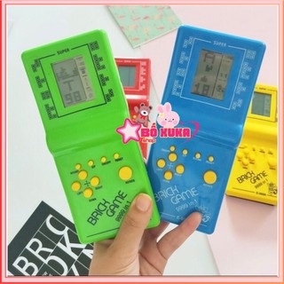 Đồ chơi máy chơi game điện tử xếp gạch, xếp hình