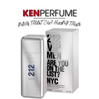 [Mẫu Thử 10ML] - Nước Hoa Nam CAROLlNA 212 Vip Men EDT | Ken Perfume