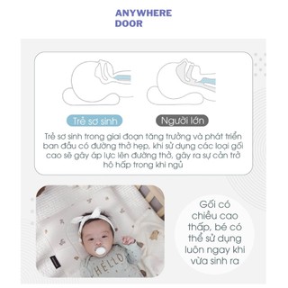Gối Duraron Dono&Dono Cho Bé Sơ Sinh