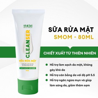 Sữa Rửa Mặt S.mom Sạch Bụi Bẩn - Mềm Mịn Da ( mẫu mới nhất )