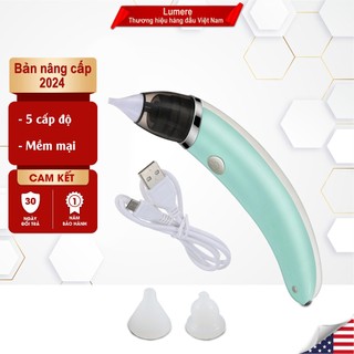 Máy hút mũi điện cao cấp phù hợp với trẻ sơ sinh, 5 cấp độ hút rất sạch và không gây đau