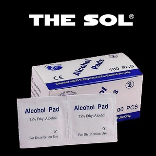 Bông Tẩm Cồn Sát Trùng Alcohol Pad thesolvn