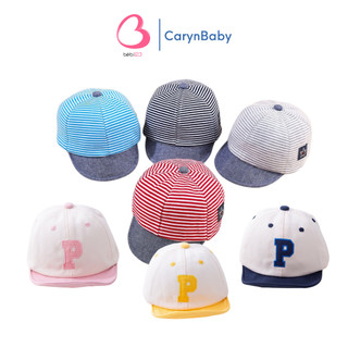 Mũ Nón Lưỡi Trai Mềm Sọc Cotton Cho Bé