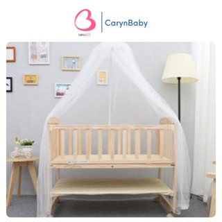 Mùng Màn Chống Muỗi Cho Nôi Cũi Kèm Khung Treo Cao Cấp Cho Bé