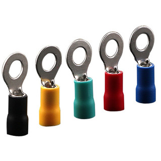  Đầu cos điện tròn RV - 50 cái - Dùng cho dây điện 4 và 6 