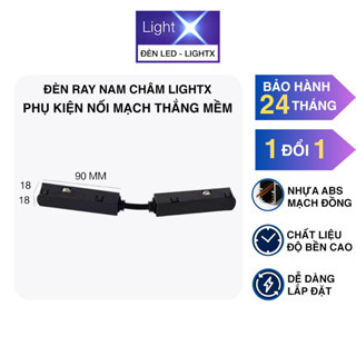 Phụ Kiện Nối Mạch Thẳng Ray Nam Châm Chức Năng Nối Thông Mạch Điện Giữa 2 Thanh Ray Lắp Thẳng Hàng