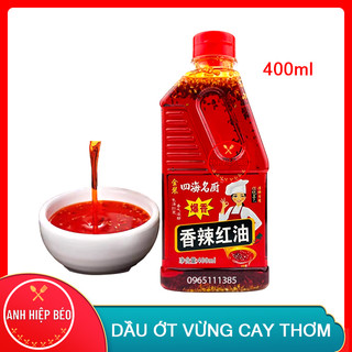 Dầu ớt vừng cay thơm 400ml - loại ngon
