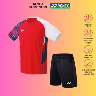 Áo Cầu Lông, Quần Cầu Lông, Bộ Cầu Lông YONEX Nam Nữ, Vải Thoáng Khí STT554