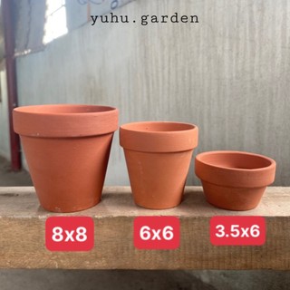 Chậu đất nung 3.5x6, 6x6, 8x8 - chậu mini trồng sen đá, xương rồng / chậu nâu đất: 4x6, 5x5, 7x6, 7x7,..